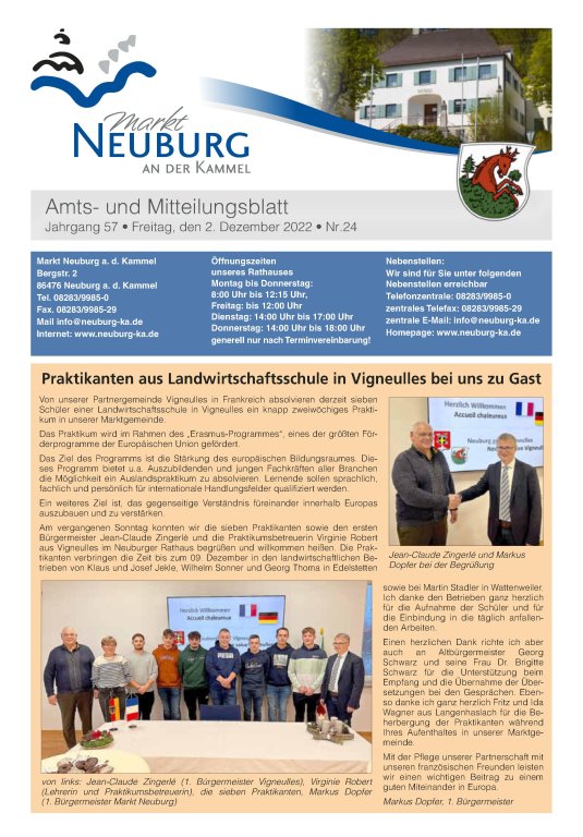 Amtsblatt Nr. 24 - 2022