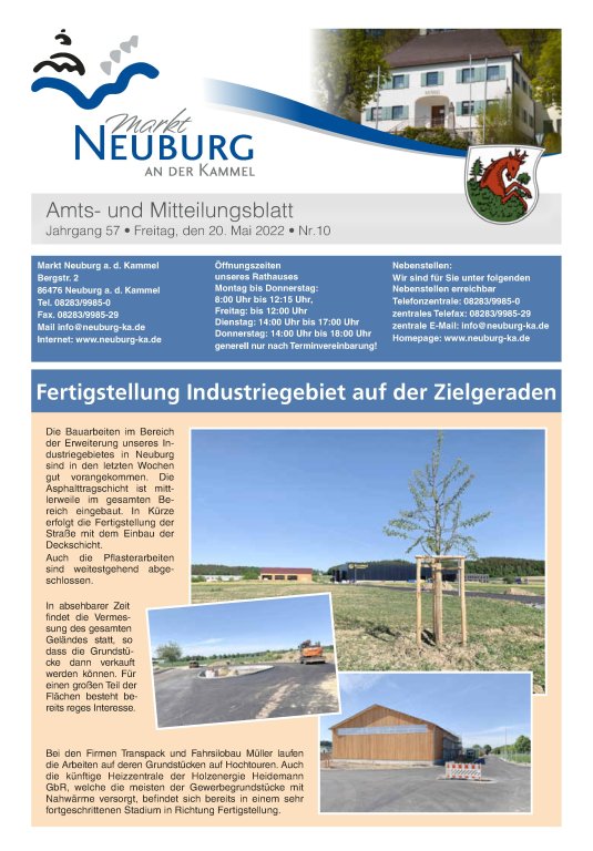 Amtsblatt Nr. 10 2022