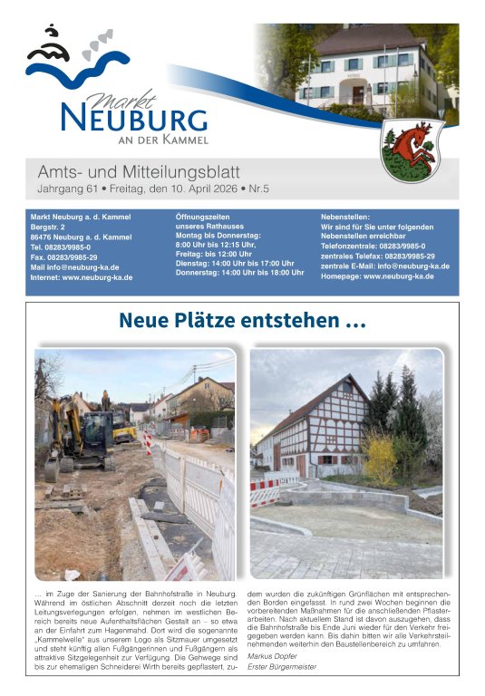 Amtsblatt Nr. 5-2026